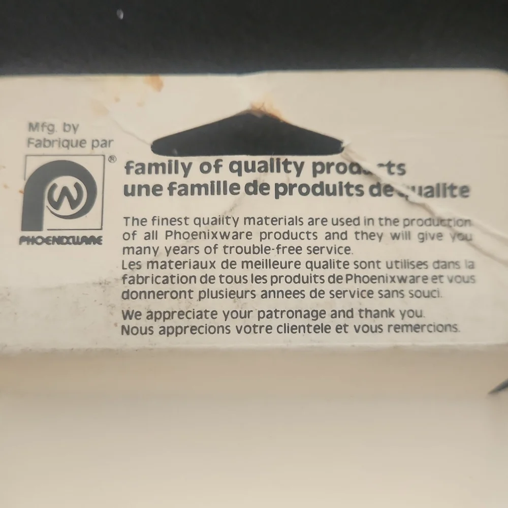 RETRO 1981 PHOENIXWARE COCKTAIL IVORY FORKS.